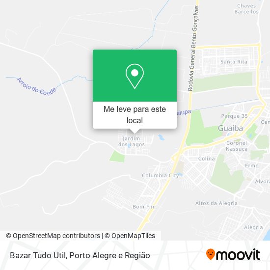 Bazar Tudo Util mapa