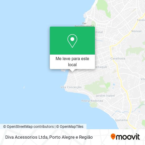 Diva Acessorios Ltda mapa