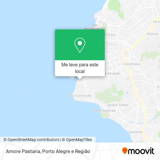 Amore Pastaria mapa