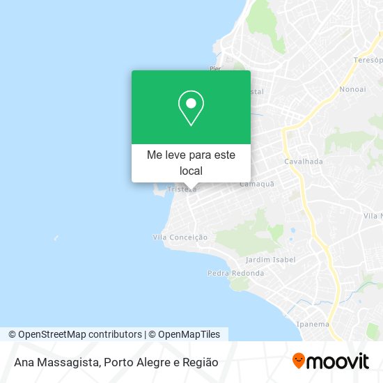 Ana Massagista mapa