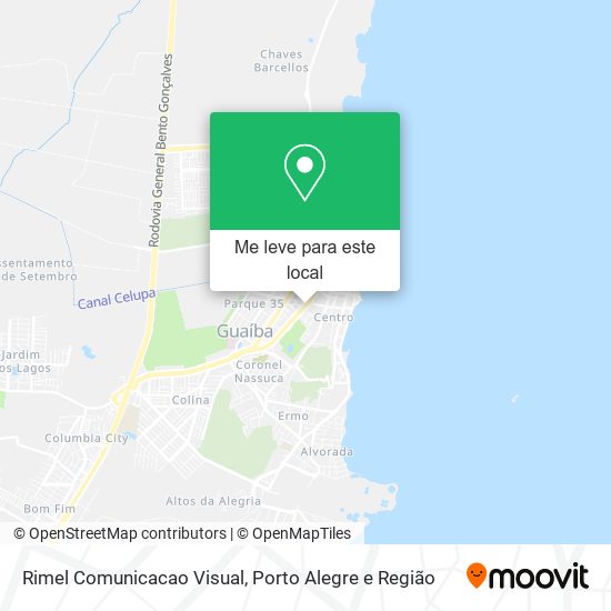 Rimel Comunicacao Visual mapa