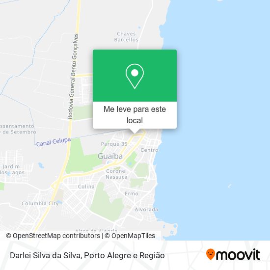 Darlei Silva da Silva mapa