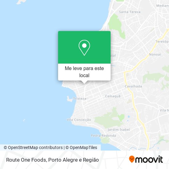 Route One Foods mapa