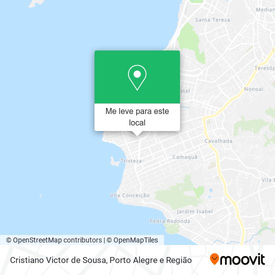 Cristiano Victor de Sousa mapa