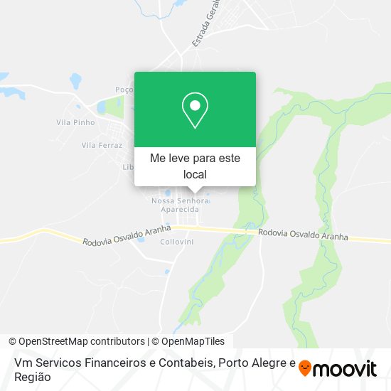 Vm Servicos Financeiros e Contabeis mapa