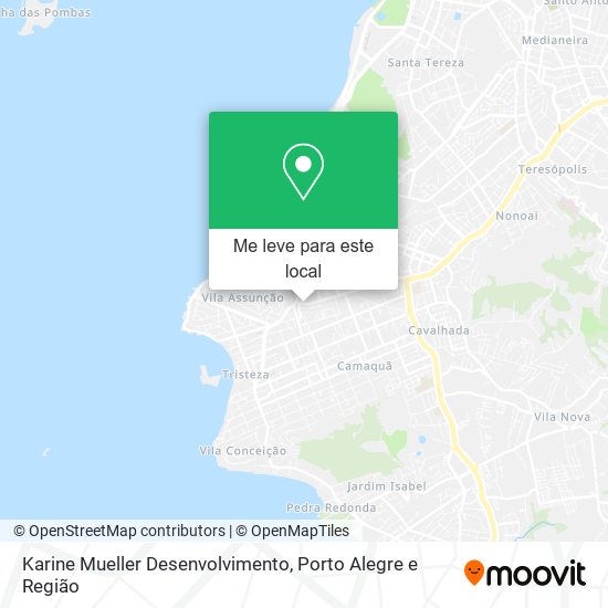 Karine Mueller Desenvolvimento mapa