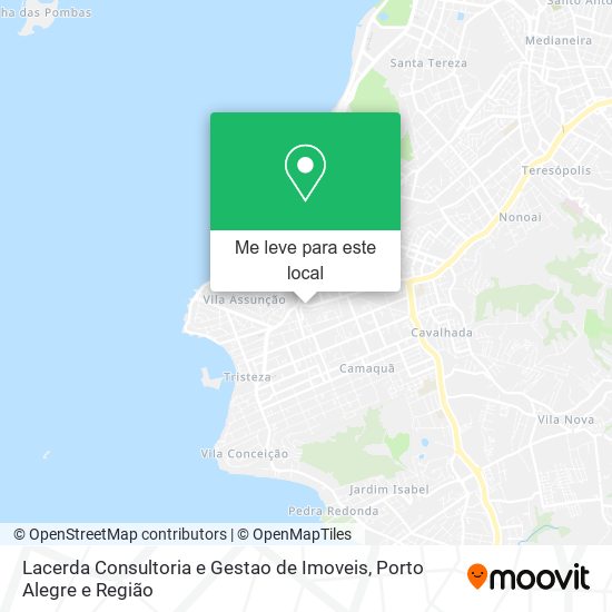 Lacerda Consultoria e Gestao de Imoveis mapa