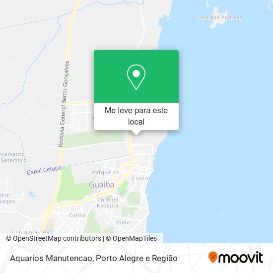 Aquarios Manutencao mapa