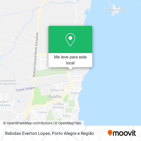 Bebidas Everton Lopes mapa