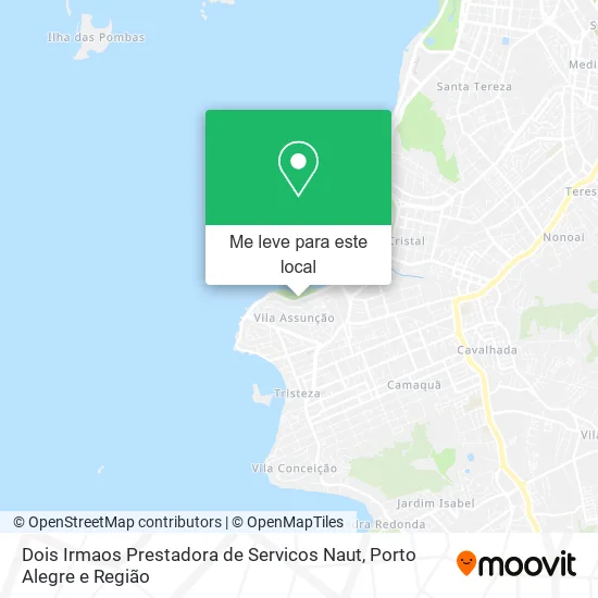 Dois Irmaos Prestadora de Servicos Naut mapa