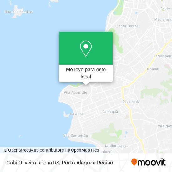 Gabi Oliveira Rocha RS mapa