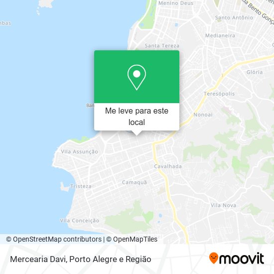 Mercearia Davi mapa