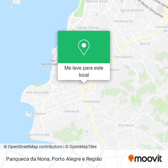 Panqueca da Nona mapa