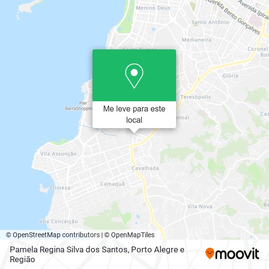 Pamela Regina Silva dos Santos mapa