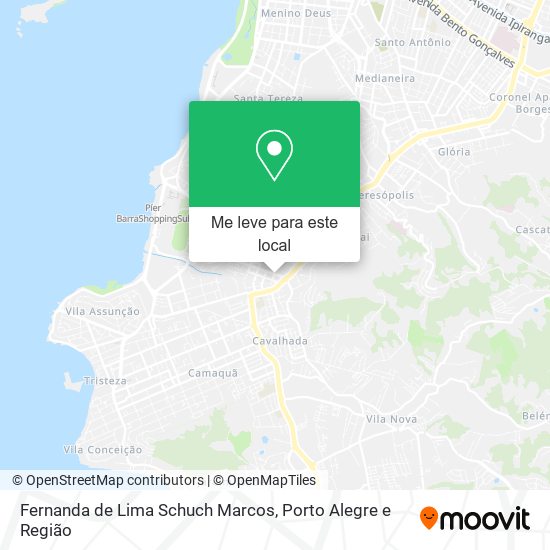 Fernanda de Lima Schuch Marcos mapa