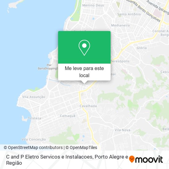 C and P Eletro Servicos e Instalacoes mapa