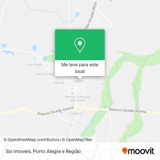 Six Imoveis mapa