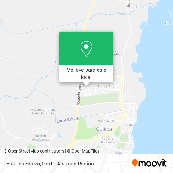 Eletrica Souza mapa