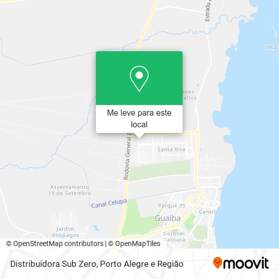 Distribuidora Sub Zero mapa