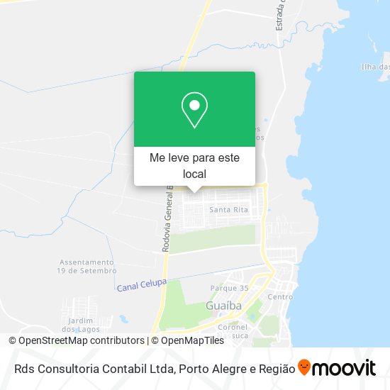 Rds Consultoria Contabil Ltda mapa