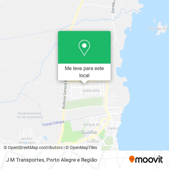 J M Transportes mapa