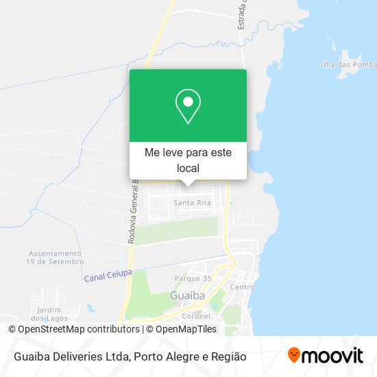 Guaiba Deliveries Ltda mapa