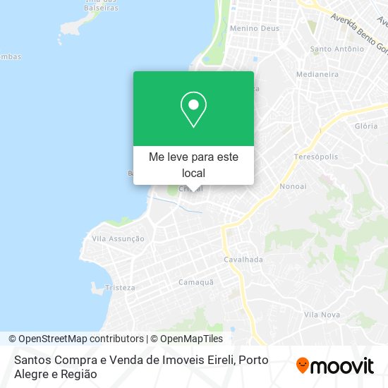 Santos Compra e Venda de Imoveis Eireli mapa