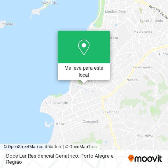 Doce Lar Residencial Geriatrico mapa