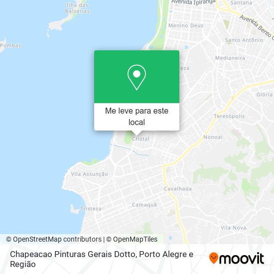 Chapeacao Pinturas Gerais Dotto mapa