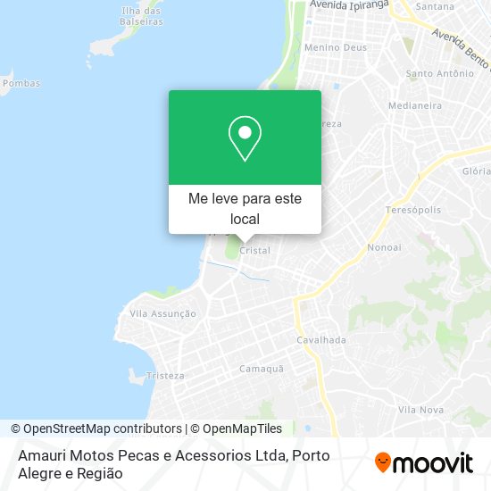 Amauri Motos Pecas e Acessorios Ltda mapa