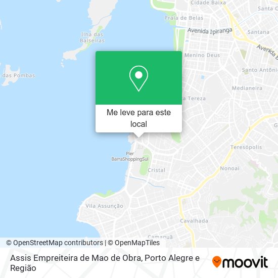 Assis Empreiteira de Mao de Obra mapa