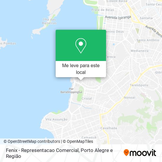 Fenix - Representacao Comercial mapa