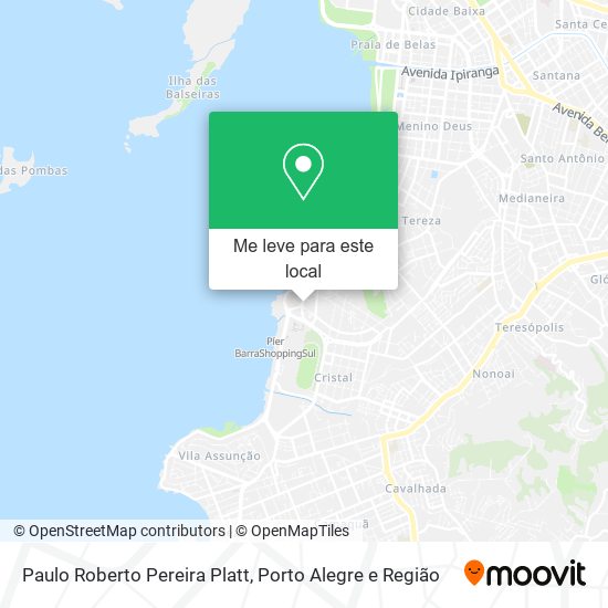 Paulo Roberto Pereira Platt mapa