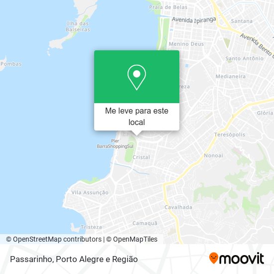 Passarinho mapa