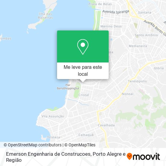 Emerson Engenharia de Construcoes mapa