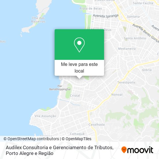 Audilex Consultoria e Gerenciamento de Tributos mapa