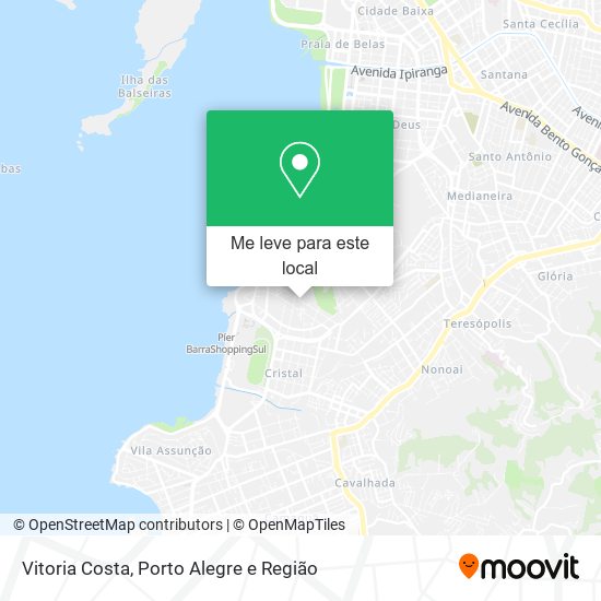 Vitoria Costa mapa