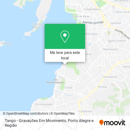 Tango - Gravações Em Movimento mapa