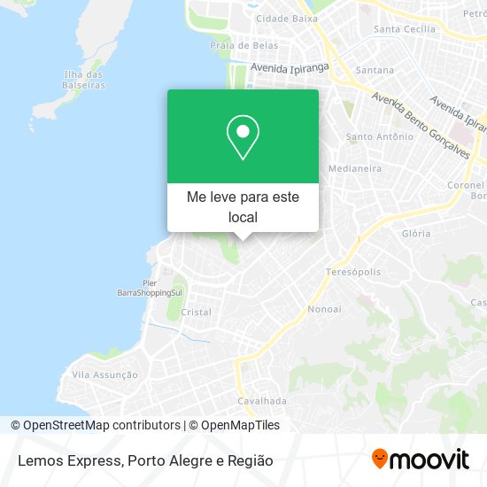 Lemos Express mapa