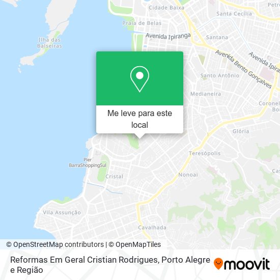 Reformas Em Geral Cristian Rodrigues mapa