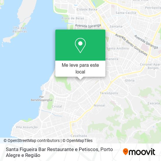 Santa Figueira Bar Restaurante e Petiscos mapa