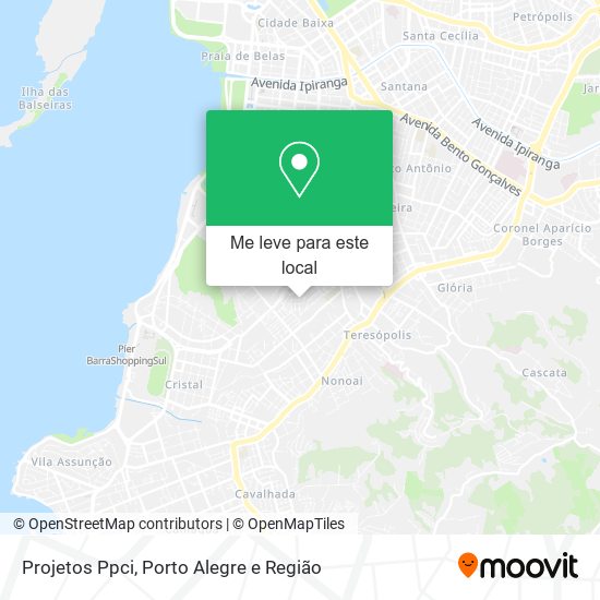 Projetos Ppci mapa