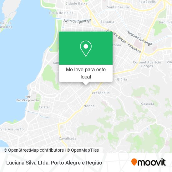 Luciana Silva Ltda mapa
