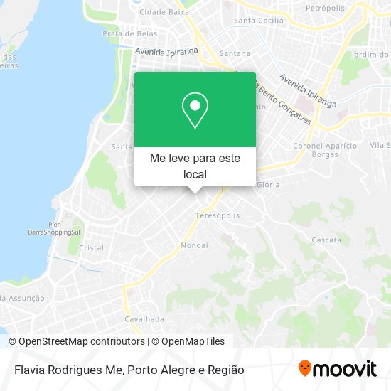 Flavia Rodrigues Me mapa