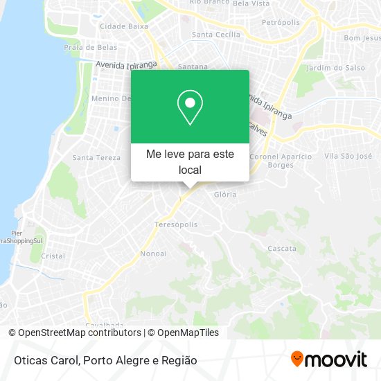 Oticas Carol mapa