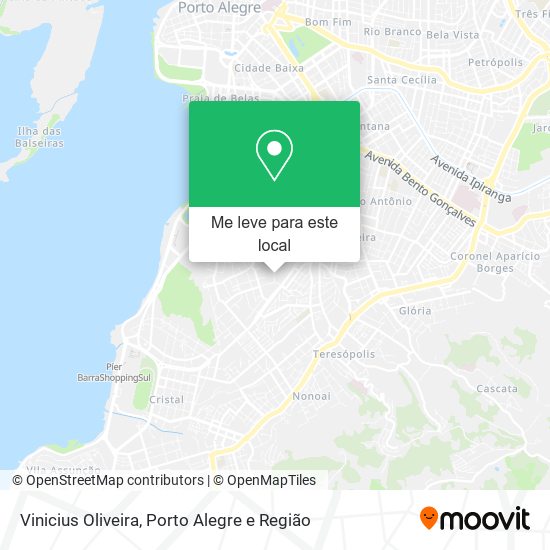 Vinicius Oliveira mapa