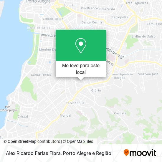 Alex Ricardo Farias Fibra mapa