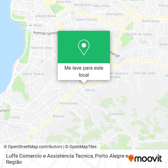 Luffe Comercio e Assistencia Tecnica mapa