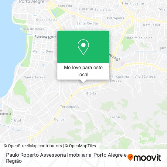 Paulo Roberto Assessoria Imobiliaria mapa