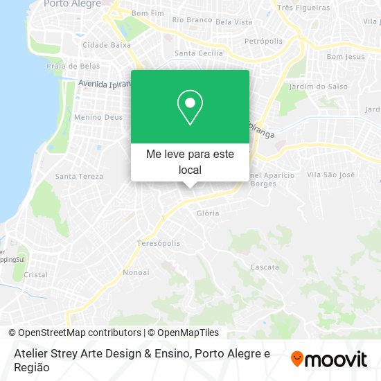 Atelier Strey Arte Design & Ensino mapa